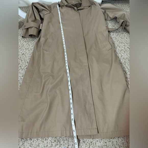 London Fog Classic Tan Women's Trench Coat size 10 R - Picture 7 of 8